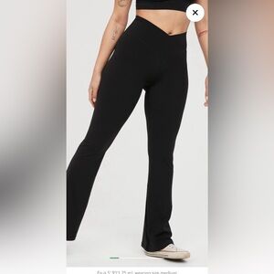OFFLINE by Aerie Real Me High Waisted Crossover Flare Legging